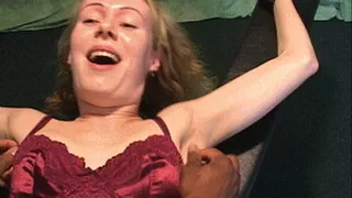 Adrianna and the ticklish touch