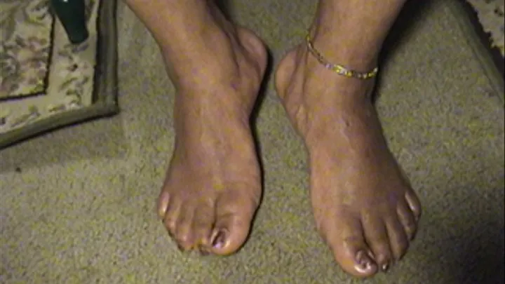 Barefoot Webcam Show Clip PT4