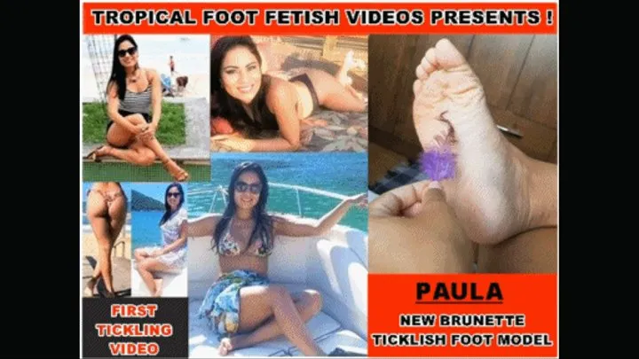 Paula in foot massage and tickling