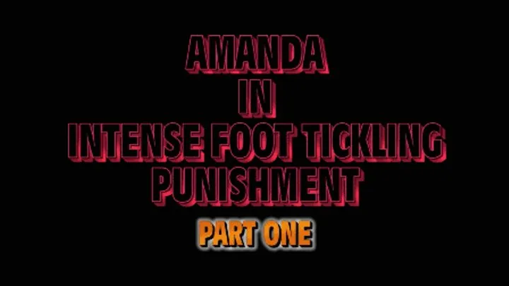 Amanda in not dirty soles!