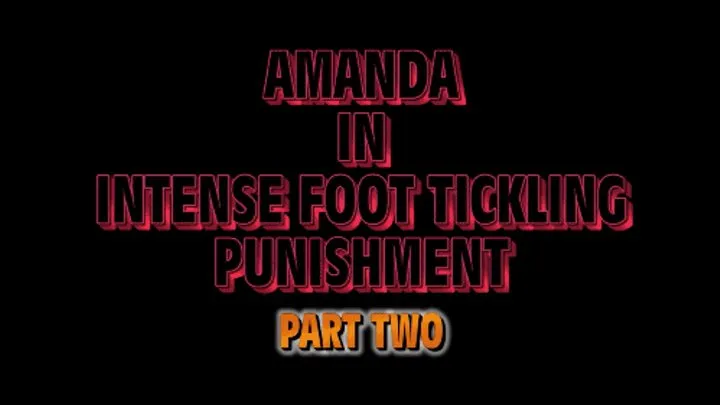 Amanda in soap and brush soles tickled