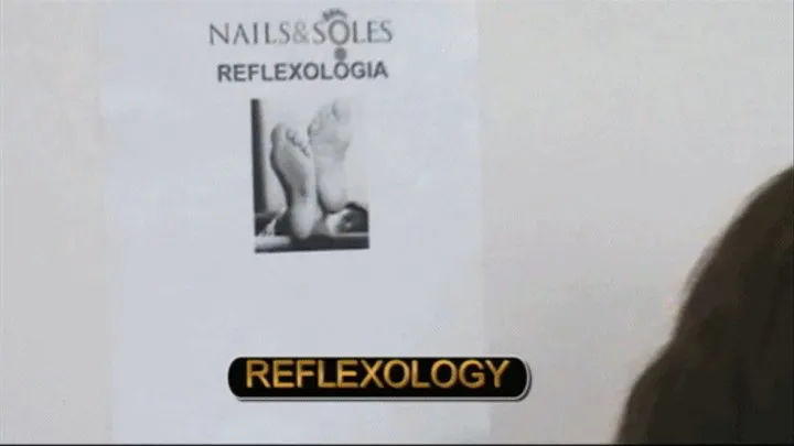 Alessandra soles tickled in reflexologist