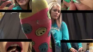 Saige Finds Tiny Boyfriend In Sock