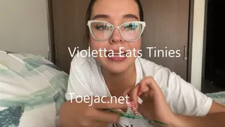Violetta Eats Tiny Men
