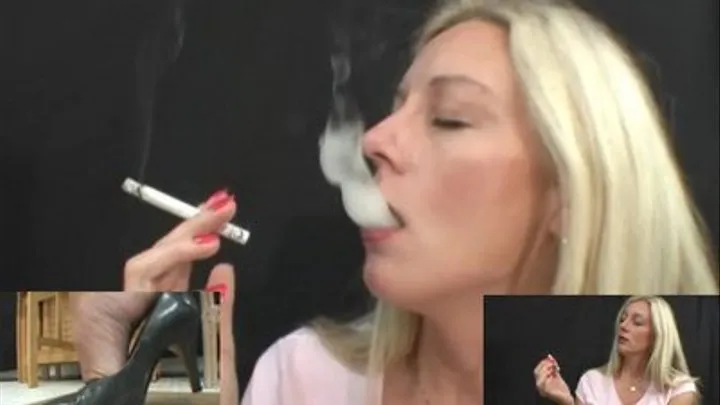 Madison smokes tinyman on cigg then crush2