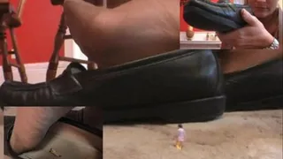 Julia's Tiny Step-Dad in Her Shoe GTS