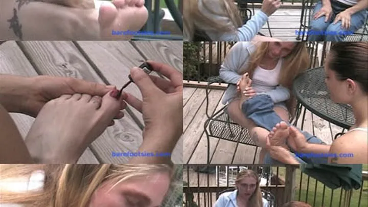 Toni & Monica - Toe Painting - FULL VERSION