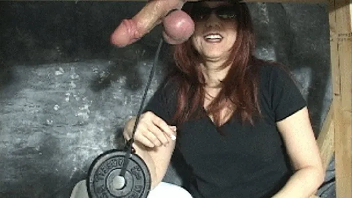 Ball punishment milking