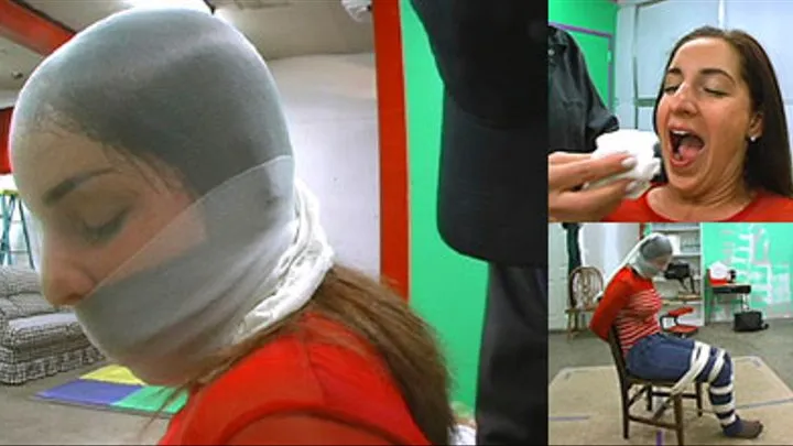 Nastasia Bound, Gagged, and Hooded - clip