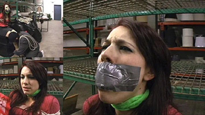 Thief Gets Bound and Gagged