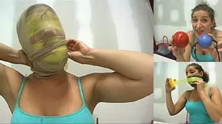 Nastasia's Self-Gag Demonstration - Part 3 - (HD) version