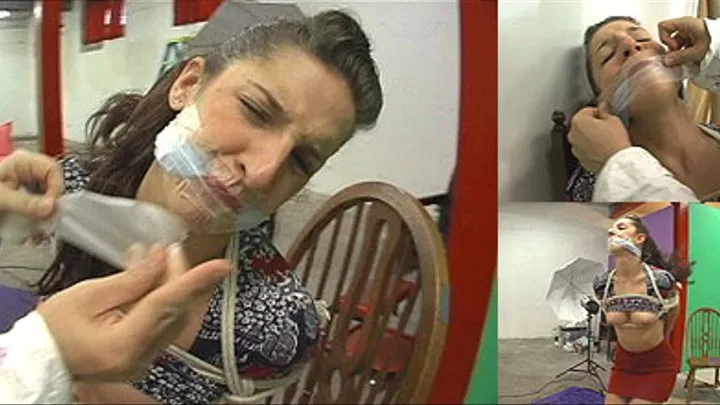 Nastasia Gagged and Roughed Up