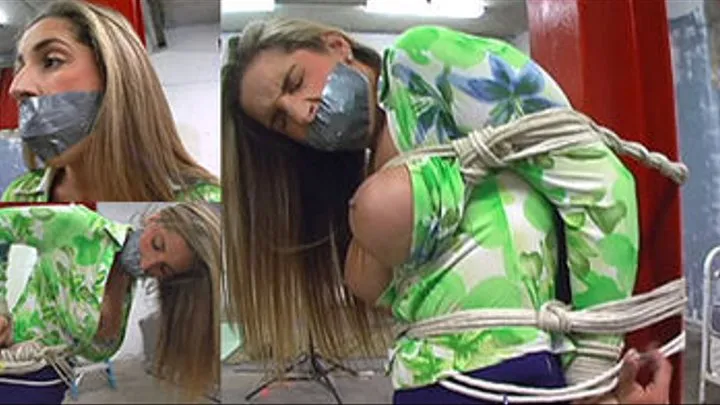 Nastasia Gagged and Tied to a Pole - Part 2 - 1080 x 720p