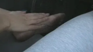 Kobe Driving Barefoot