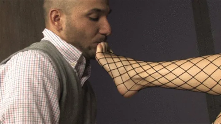 Sierra's Fishnet Stocking Worship