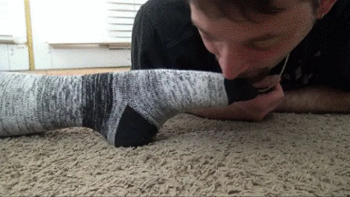 Yoga sock worship - PHONE