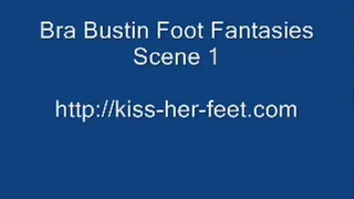 Bra Bustin Foot Fantasies Scene 1 - FULL SCENE (320 x 240)