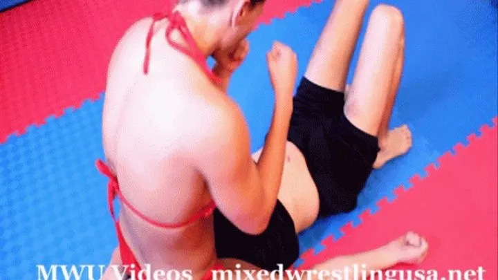 V231 Ariel X's Rough Wrestling Part 2