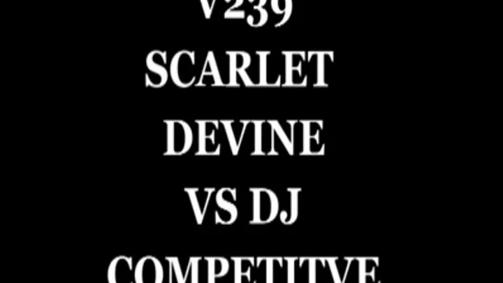 V239 Scarlett Devine VS DJ Competitive Wrestling