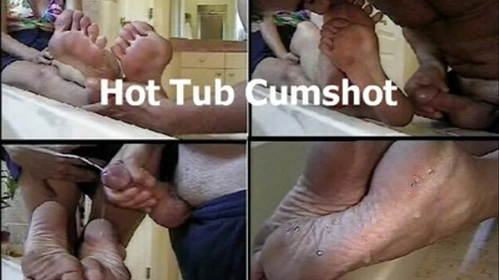 Hot Tub Sole Cumshot