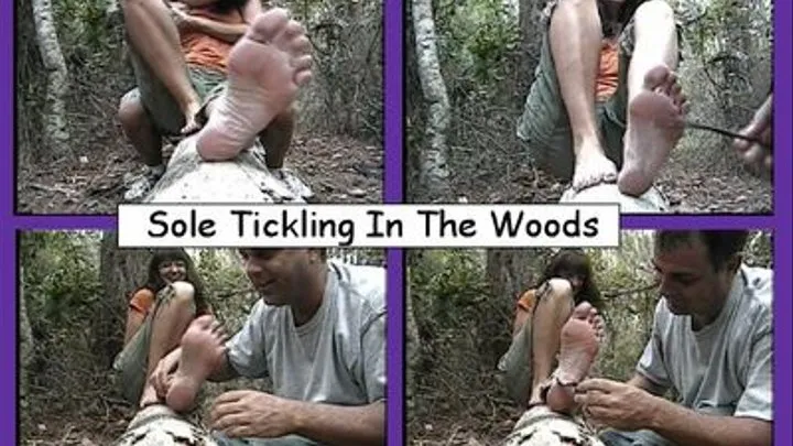 Sole Tickling In The Woods