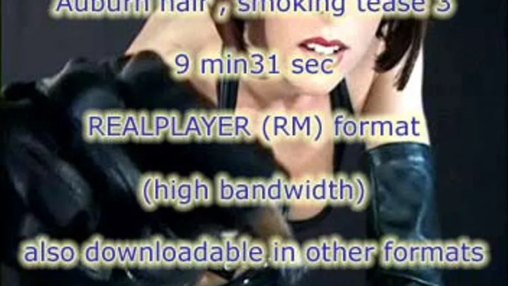 Smoking tease 3 - high bandwidth