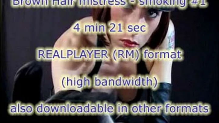 Smoking Mistress part1 -- 4m 21s -- - high bandwidth