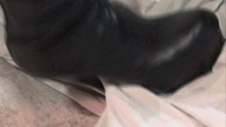 Queen Ayumi's Thigh Boot Tease For White Slave Loser #2 REMASTERED