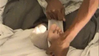 Nurse get tickle on her feet & ass - full version