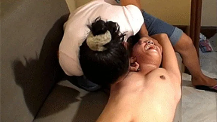 Upper Body Ticklish Onslaught W/ Orgasm - Full version