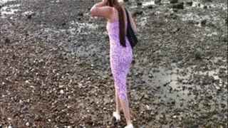 Kitten Heels on Stony Beach