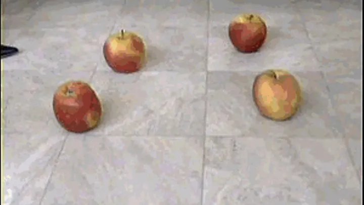 Big apples destruction