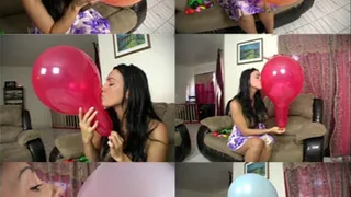 Megan Kissing & Licking Blow to Pop (QUICKTIME)