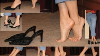 Modeling Two Pairs of Heels part2