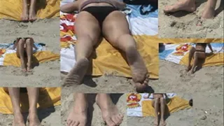 Barefeet at the Black Sea