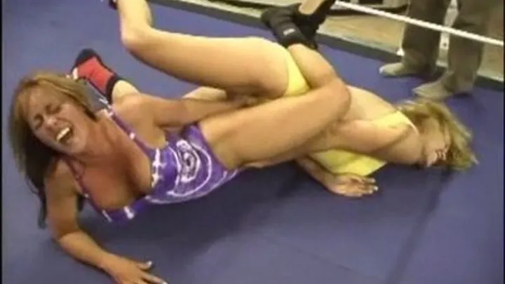 Ladies Throw Back Wrestling In Spandex (57)