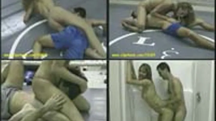 Blowjob Wrestling in Pantyhose! (Full Version)