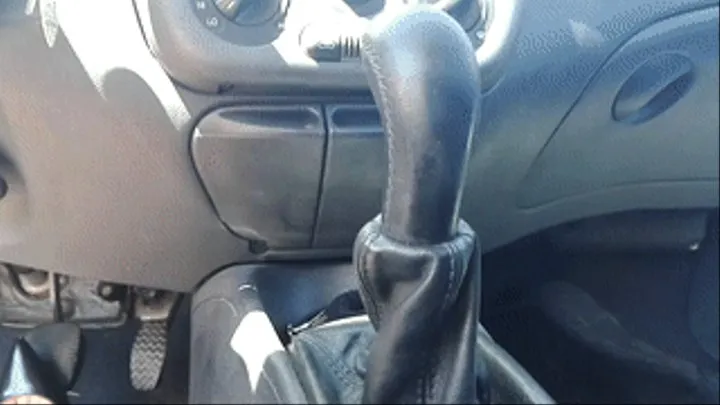 Gear stick handjob while revving my Bravo in black patent pumps Custom