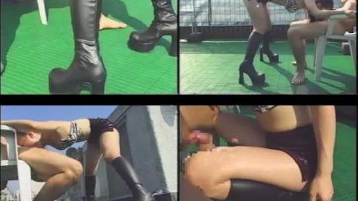 Boots Teasing and Boots Blowjob #3