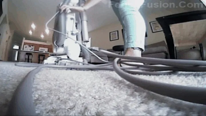 POV Extreme Vacuuming Video