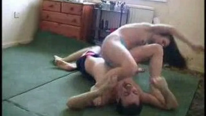 Topless submission amateur wrestling-part 10