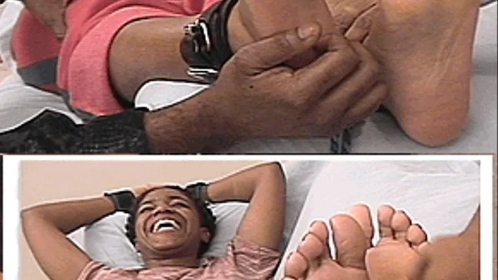 OVERJOYED JOYCE FIRST TIME TICKLED!       640x480