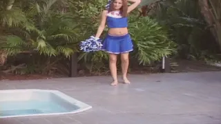 part 1, Flat chested cheerleader naked swim