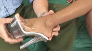 part 1, Soft Polynesian footjob