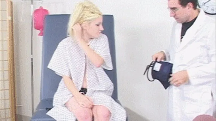 x 720 Cute blond gyno exam