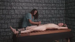 Dungeon Draining and Post Orgasm Head Torment