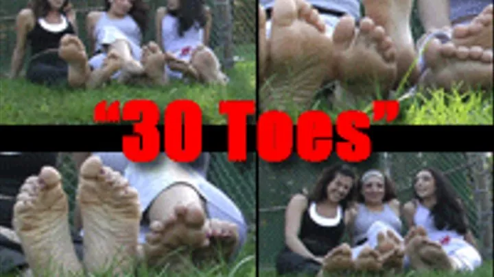 "30 TOES" - Lexi, Sydney & Mercedes