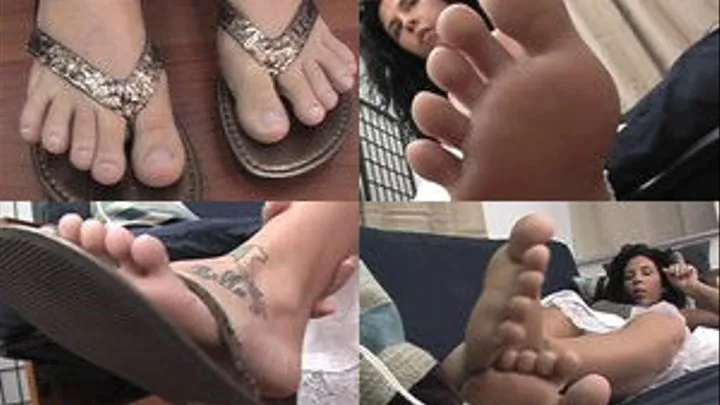 Clean Lori's Natural Feet