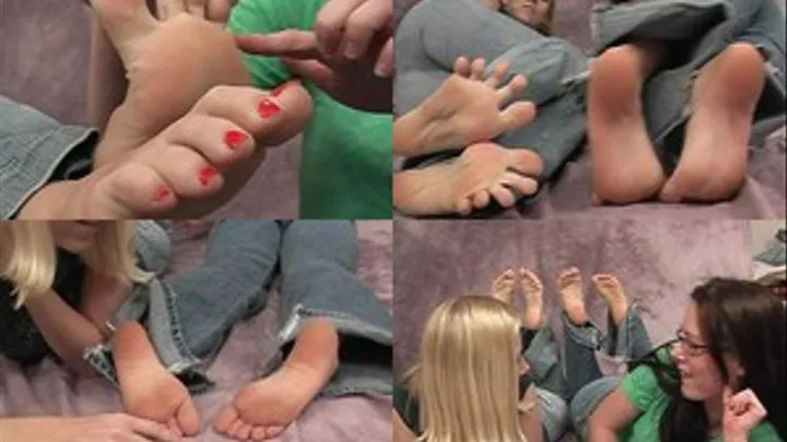 TJ And Trisha's Flip Flops And Feet Pt. 2