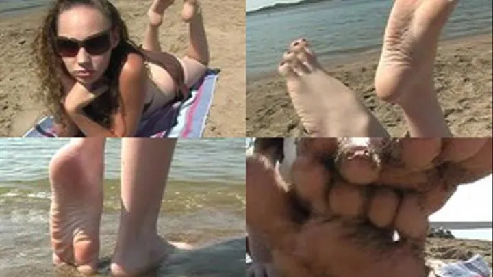 Lenzie's Beach Feet Pt. 2